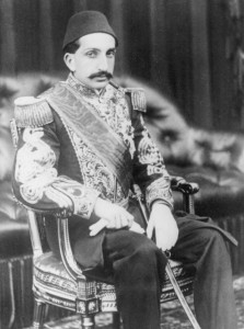 Le sultan Abd-oul-Hamid I I (1842-1918)